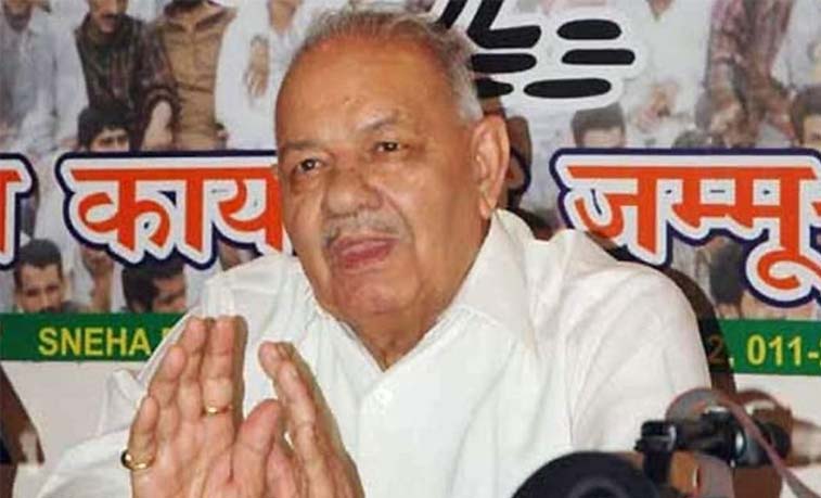 Former Union Minister Chaman Lal Gupta dies of Covid
